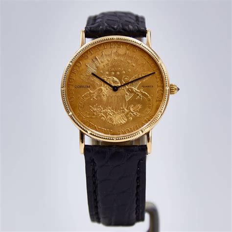 fake corum coin watches|vintage corum coin watch.